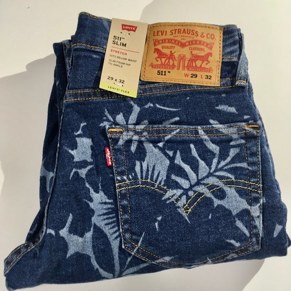 levis stretch waist jeans mens